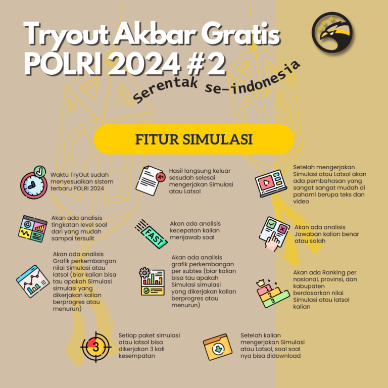 try out gratis tes polri