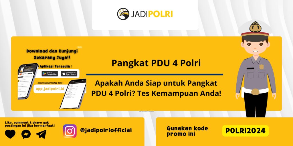 Pangkat PDU 4 Polri