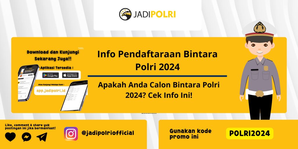 Info Pendaftaraan Bintara Polri 2024