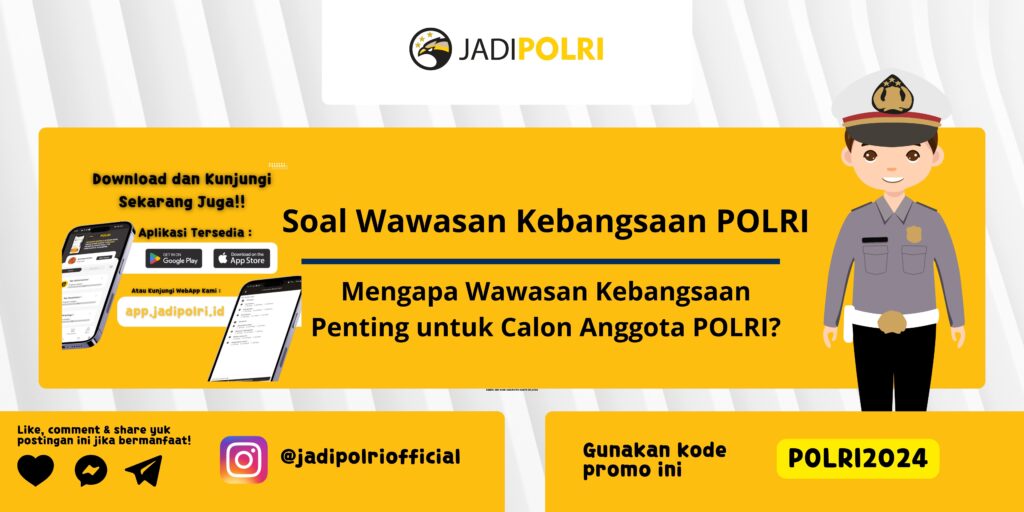 Soal Wawasan Kebangsaan POLRI