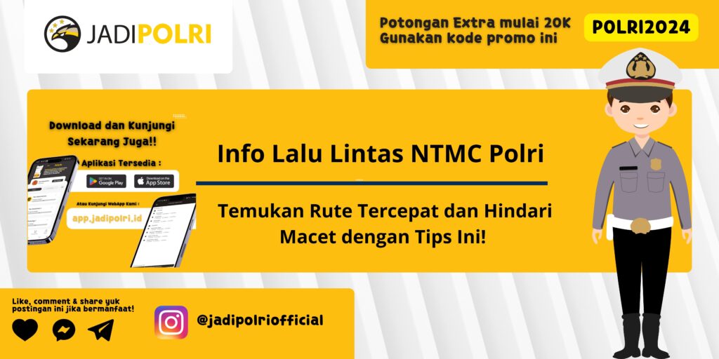 Info Lalu Lintas NTMC Polri