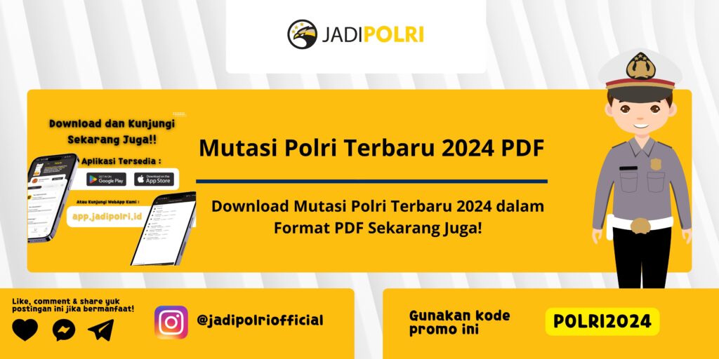 Mutasi Polri Terbaru 2024 PDF