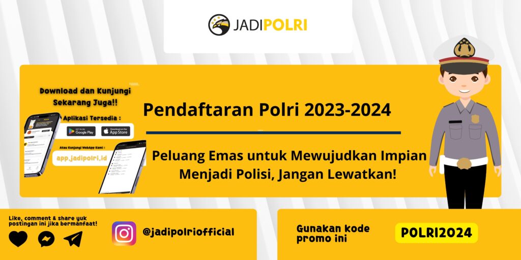 Pendaftaran Polri 2023-2024