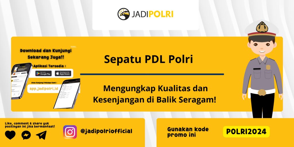 Sepatu PDL Polri