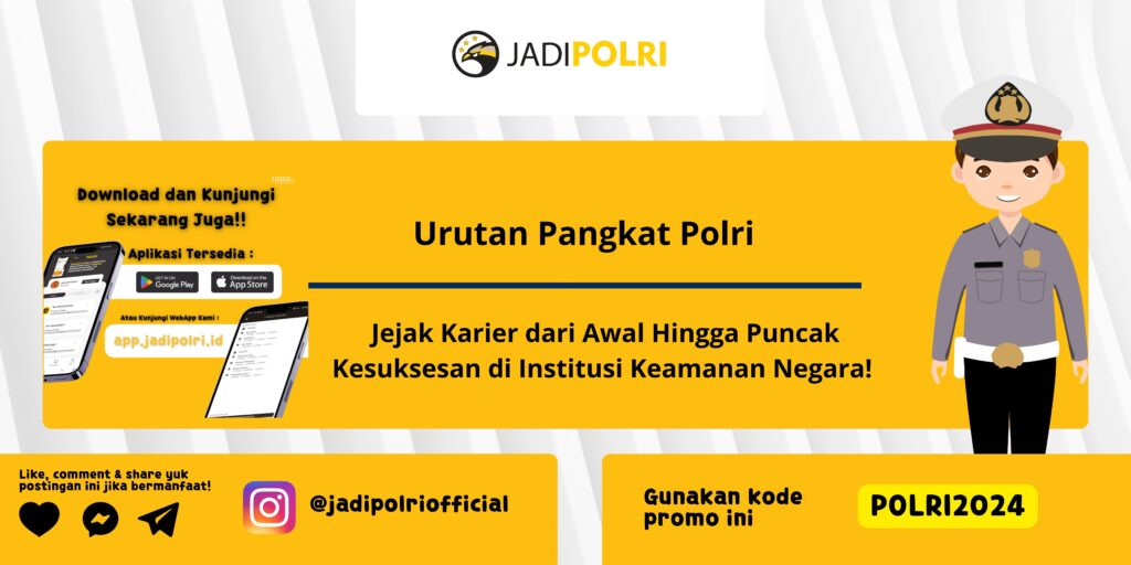 Urutan Pangkat Polri