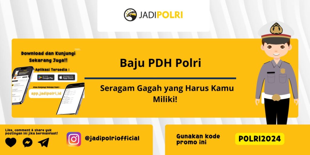 Baju PDH Polri