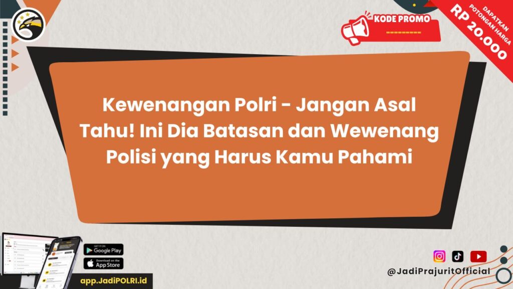 Kewenangan Polri