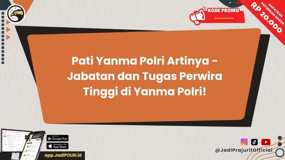 Pati Yanma Polri Artinya